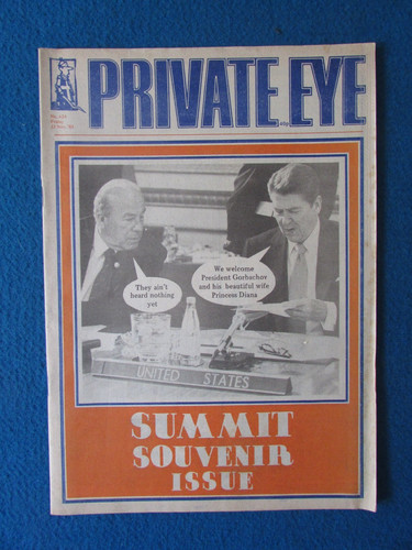 Private eye magazine issue - eye,