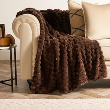 OHS Waffle Throw Bed Blanket