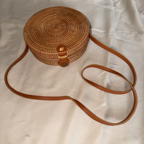 Round rattan bag - bag, for