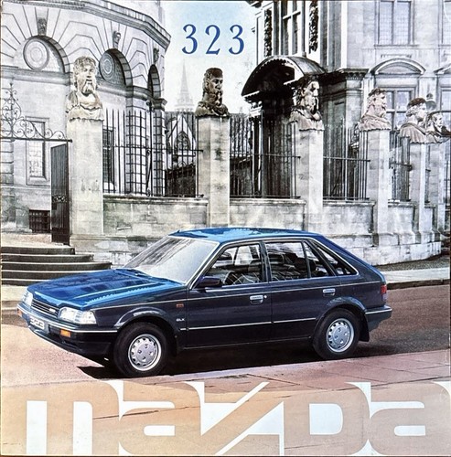 Mazda 323 brochure brochure