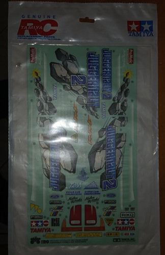 Tamiya juggernaut 2 decal - 1/10,