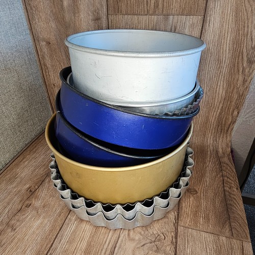 Vintage baking tins - vintage,