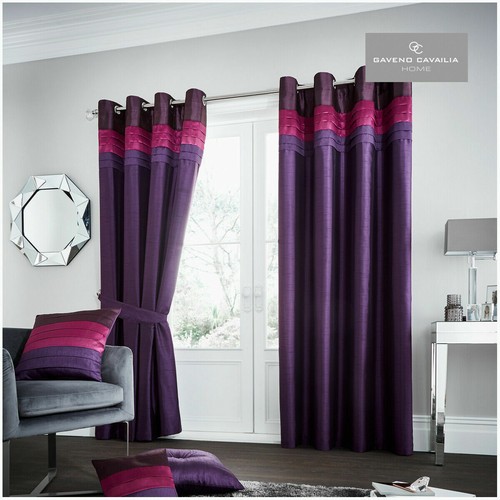 Faux silk eyelet - silk, curtains