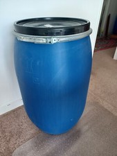 120 Litre Blue Plastic Canoe