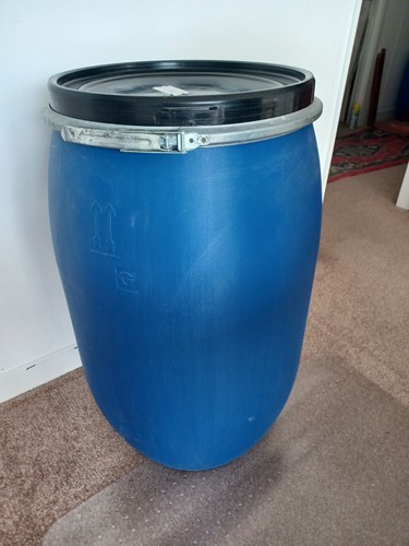 120 litre blue plastic - 120,