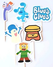 Blue's Clues cupcake toppers