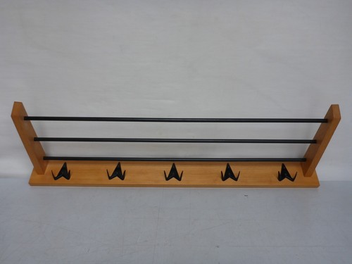 Old large hook - hook, rail