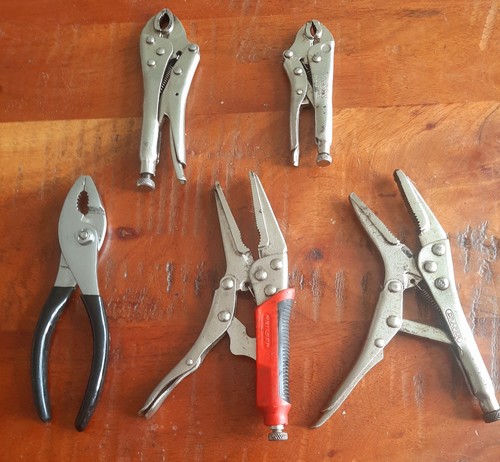 Job lot mixed pliers - 5x,