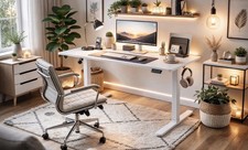 Expandable Desk  - White