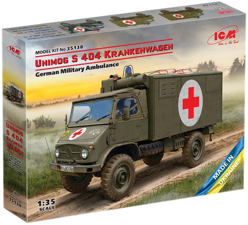 Icm unimog s - 1:35, german