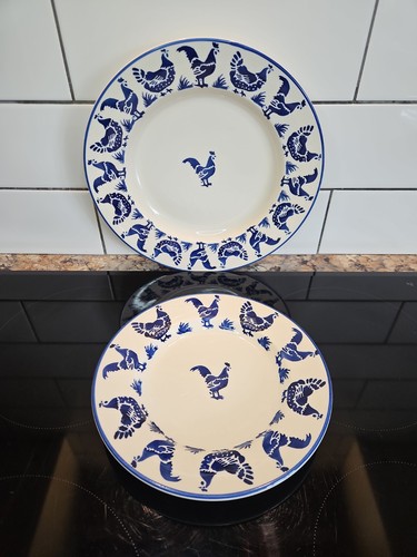 Emma bridgewater blue - blue, hen
