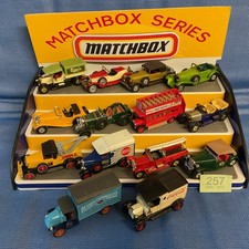 Matchbox Models Of yesteryear. Job Lot of 14 vans/cars, Lesney moy, No boxes