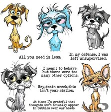 Clear Stamps Dogs Dog Animals