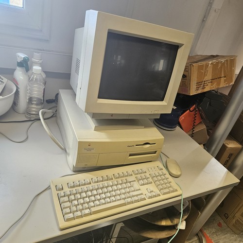 Vintage apple power macintosh - vintage,