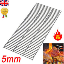 Heavy Duty Stainless Steel BBQ Cooking Grill Replacement Mesh Rack Grate Net 5mm
