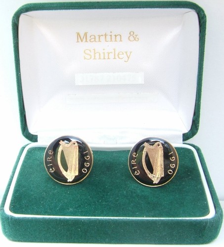 1990 irish cufflinks - 1990,