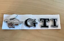 VW RABBIT GTI Caddy Trunk Lid Emblem Badge NEW