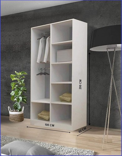 Modern sliding wardrobe large - modern,