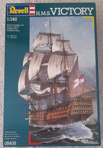 Revell hms victory model - hms,