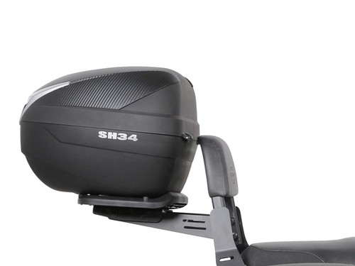 Black rear rack - rack, top