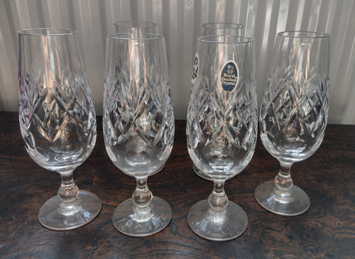 Set royal doulton crystal - of,