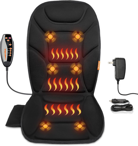 Massage chair pad with - massage,