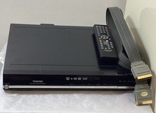 Toshiba RD-97DT-K-TB DVD - HDD/DVD Video Recorder Tested with Cables + Remote