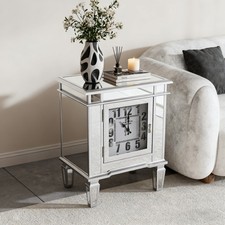 Mirrored End Table Sparkly