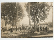 Photo Girls Harvesting firewood Hand saw Soviet life Fashion Vintage