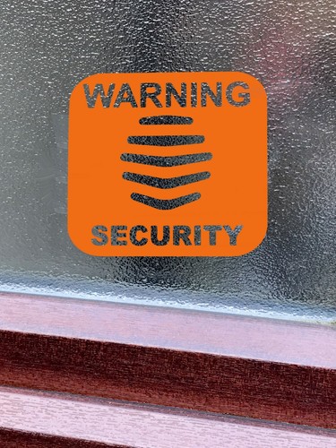 Hive security camera vinyl - x,