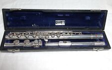 Vintage Haynes Custom Hand Made Solid Silver Flute 1980