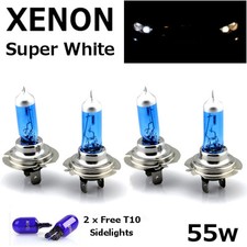 4 x H7 55W SUPER WHITE XENON