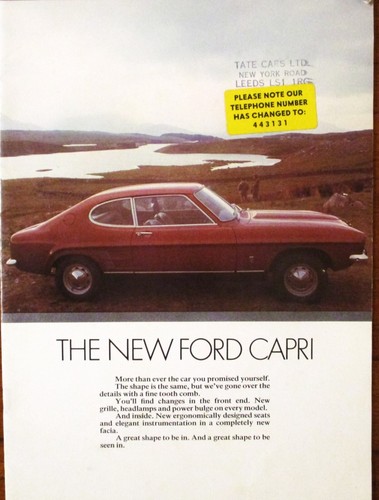 Sales brochure 1972 ford - ,