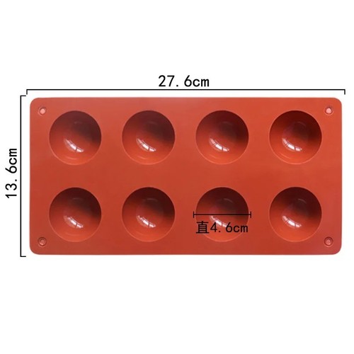 Silicone half sphere baking - sphere,