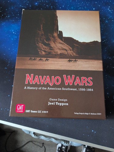 Navajo wars gmt games board - navajo,