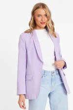 Women's Ruched Sleeve Blazer