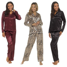 Women's Pyjama Set Silk Satin