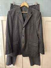 Zara Men's Grey Suit Size 50