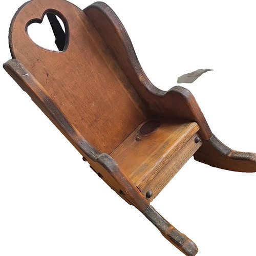 Vintage solid wood child - solid,