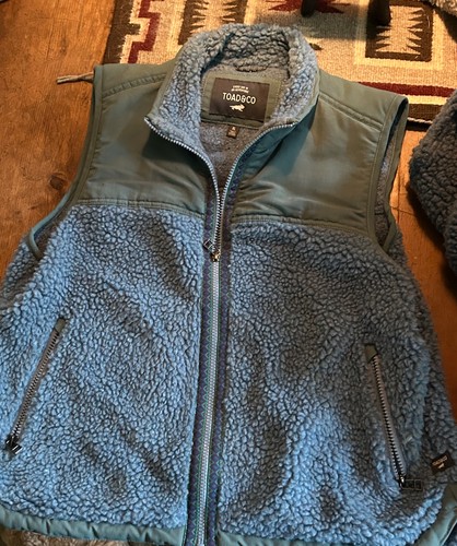Toad sespe sherpa vest - sherpa,