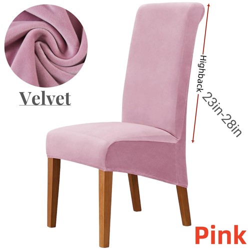 Velvet large dining chair - large,