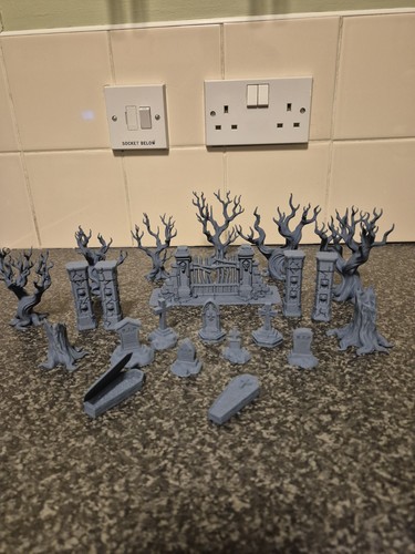28mm graveyard scatter - 28mm,