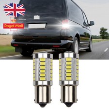 FOR VW Transporter T5 T5.1 Upgrade 2X P21W Bright WHITE LED Reverse Lights Bulbs