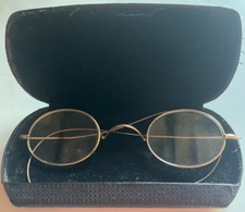 Antique rolled gold spectacles - antique,