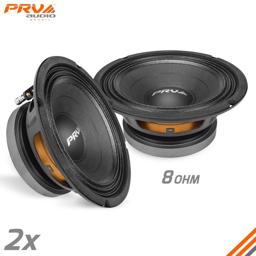 Prv midbass speakers - 2x, 8"