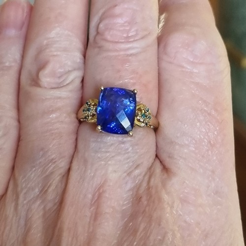Aaa carat tanzanite and blue - carat,