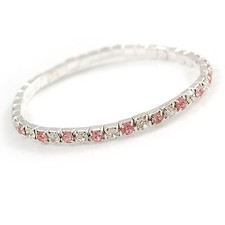 Slim Clear/ Pink Crystal