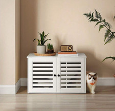 Wooden Cat Litter Box