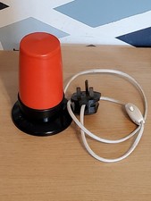 Vintage Patterson Safelight  Lamp Red/Orange Bakelite Dark  Room Photography