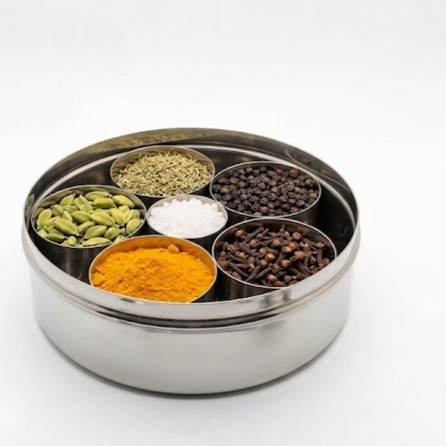 Indian masala dabba spice - indian,